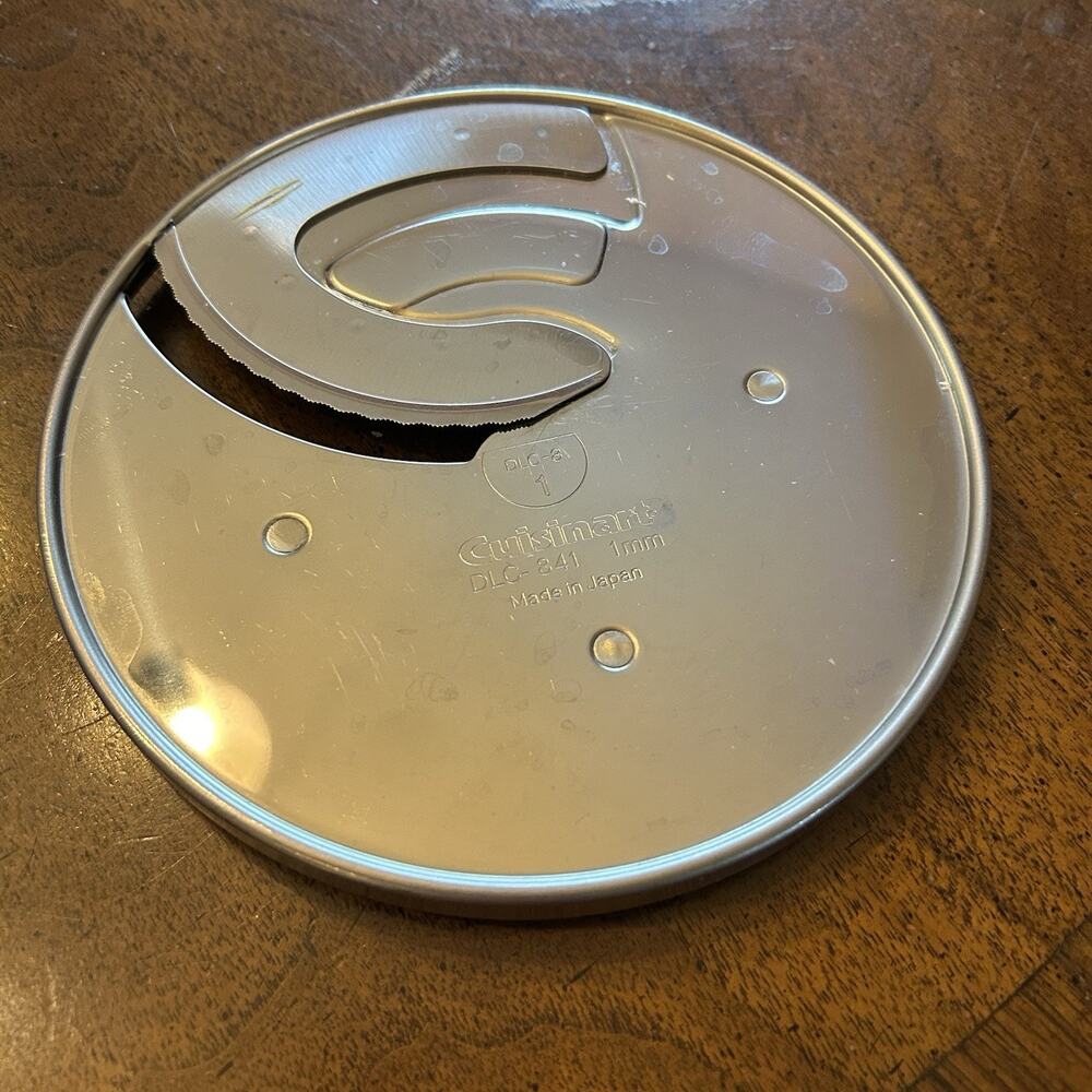 Preowned Cuisinart Slicing DLC-841 Disc For DLC-8 And DLC-10 Food Processor